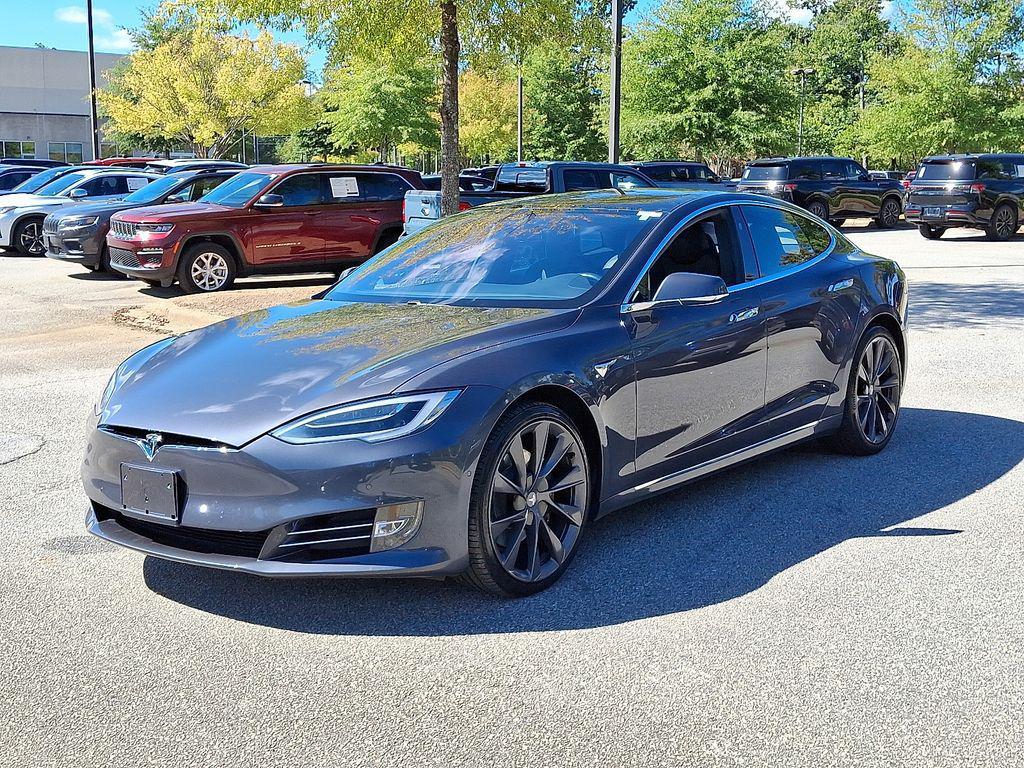 used 2021 Tesla Model S car, priced at $34,999