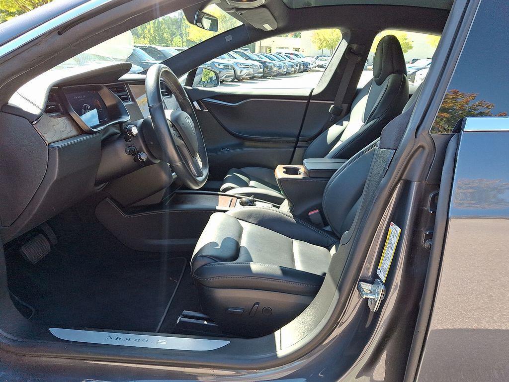 used 2021 Tesla Model S car, priced at $34,999