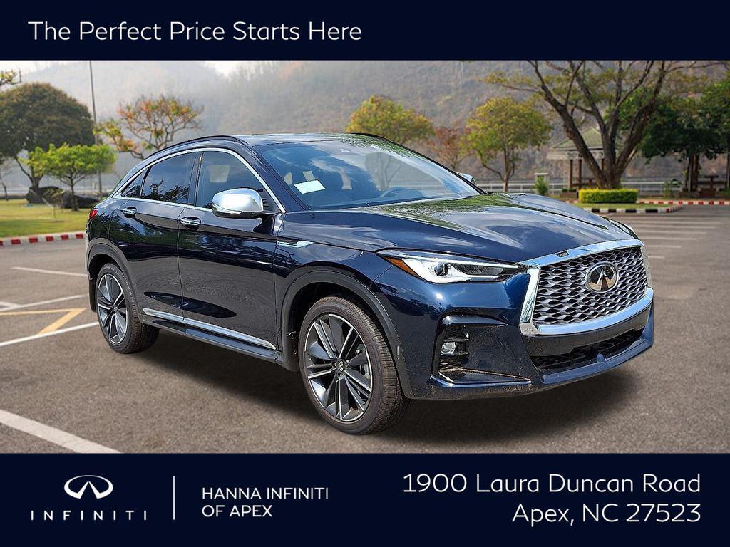 new 2025 INFINITI QX55 car, priced at $46,658