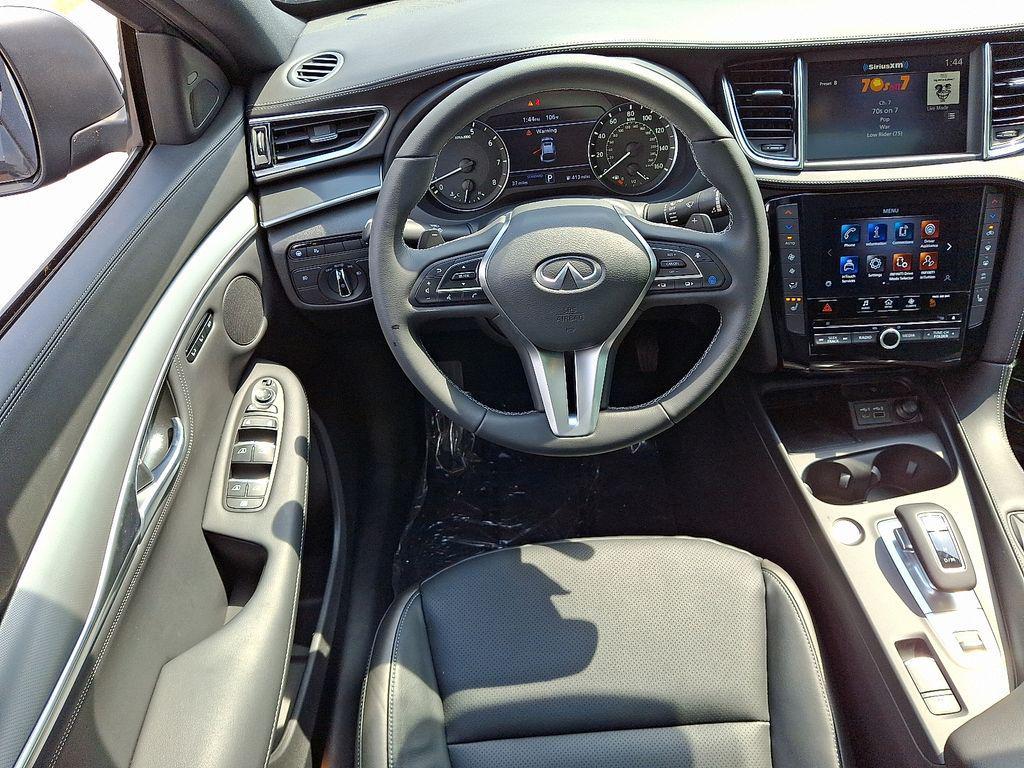 new 2025 INFINITI QX55 car, priced at $46,658