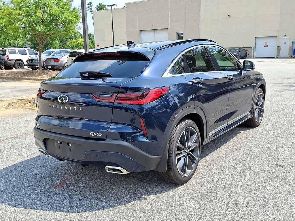 new 2025 INFINITI QX55 car, priced at $46,658