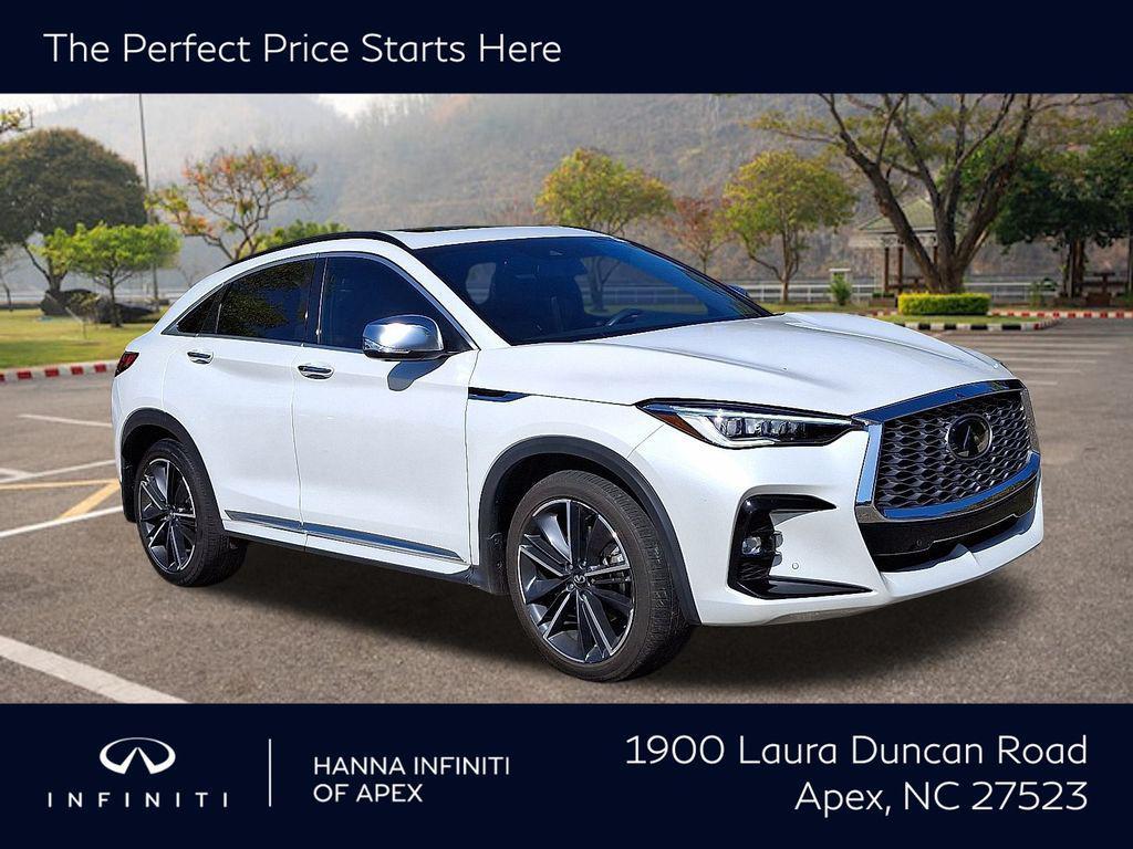 used 2023 INFINITI QX55 car, priced at $33,999