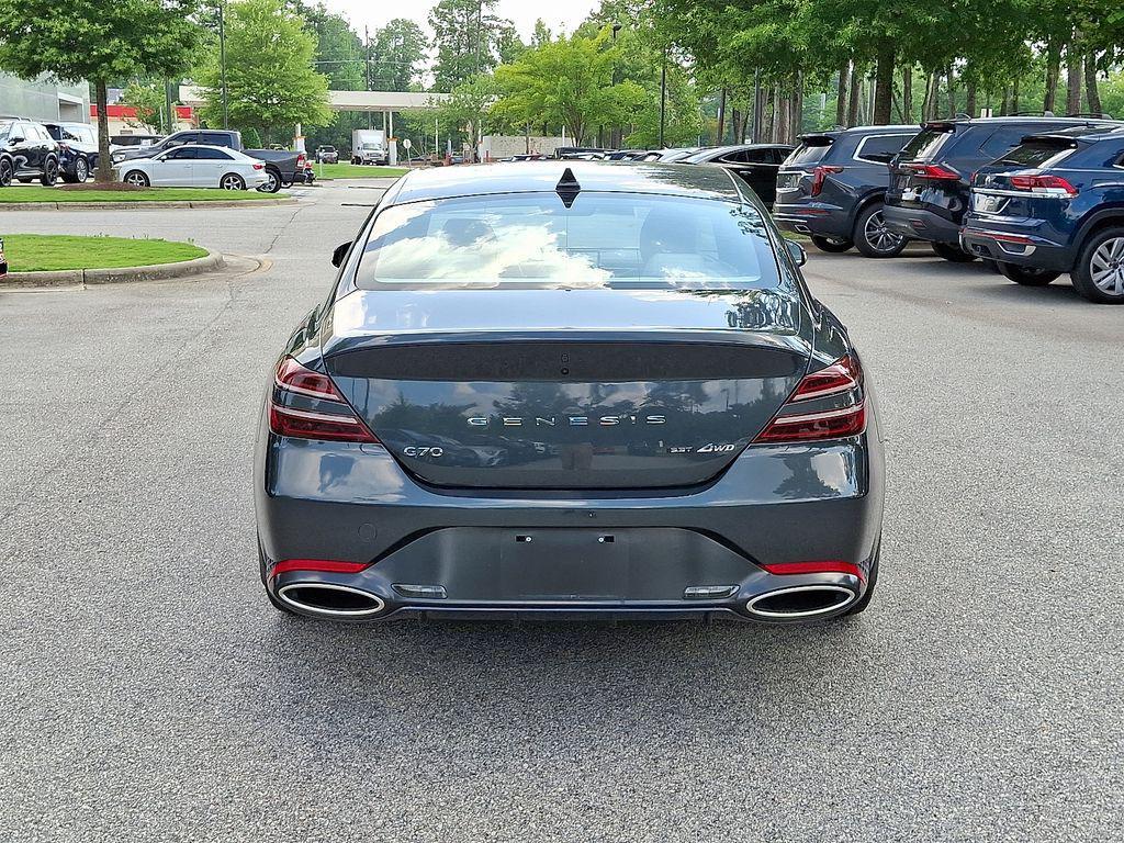 used 2023 Genesis G70 car, priced at $31,444