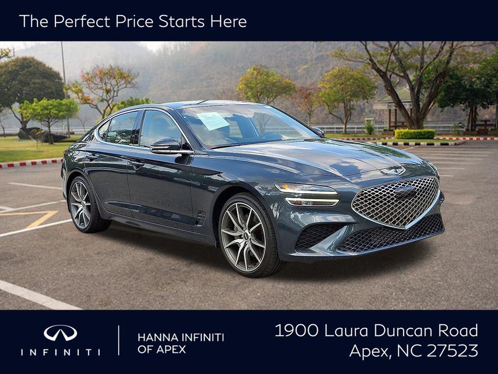 used 2023 Genesis G70 car, priced at $33,729