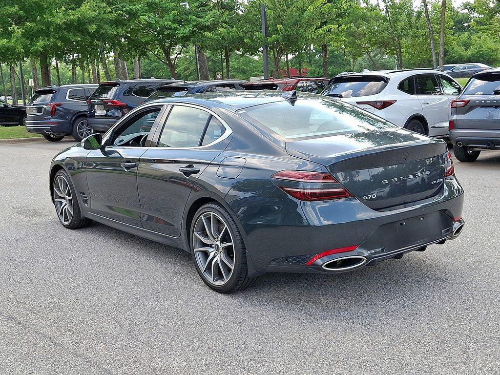 used 2023 Genesis G70 car, priced at $31,444