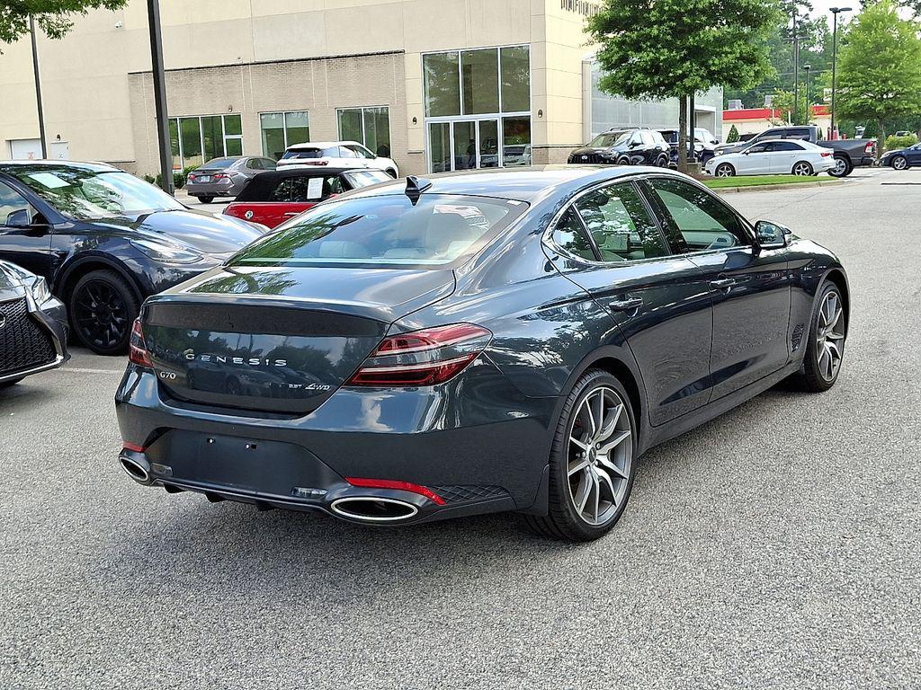 used 2023 Genesis G70 car, priced at $31,444