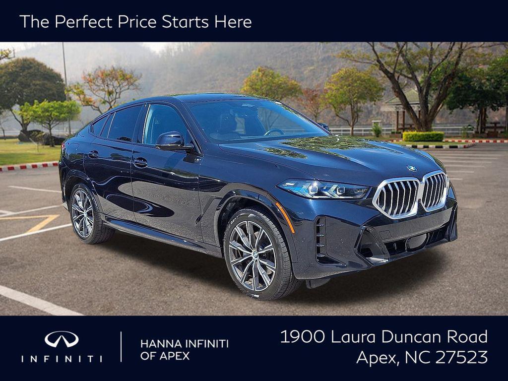 used 2024 BMW X6 car, priced at $57,999