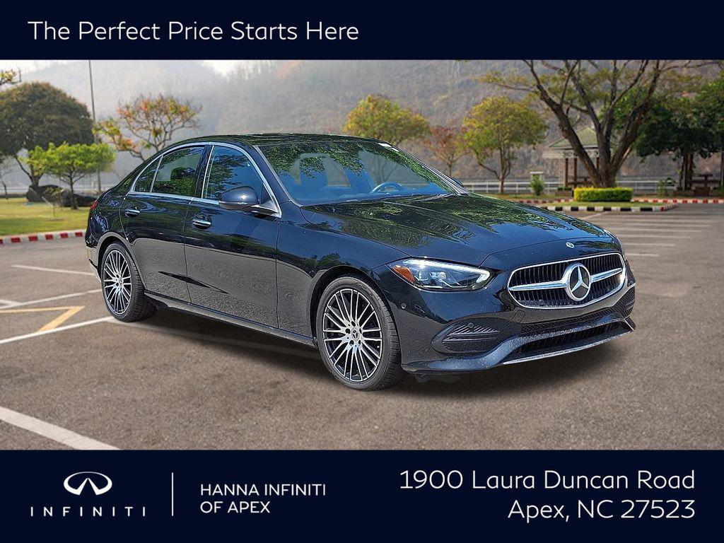 used 2024 Mercedes-Benz C-Class car, priced at $37,999