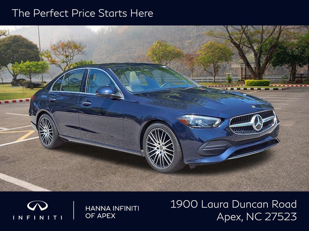 used 2022 Mercedes-Benz C-Class car, priced at $31,999