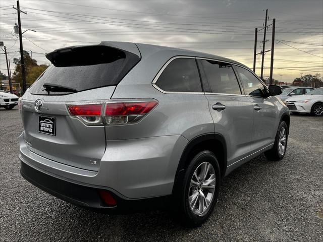 used 2016 Toyota Highlander car, priced at $17,999