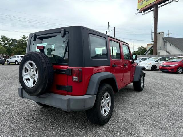 used 2009 Jeep Wrangler Unlimited car, priced at $11,999