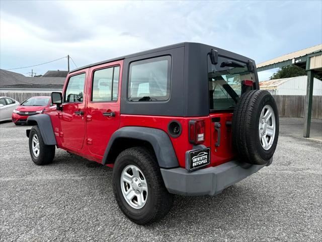 used 2009 Jeep Wrangler Unlimited car, priced at $11,999