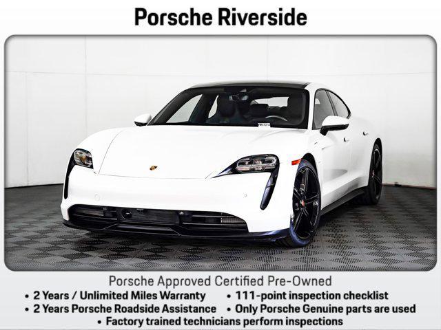 used 2024 Porsche Taycan car, priced at $72,981