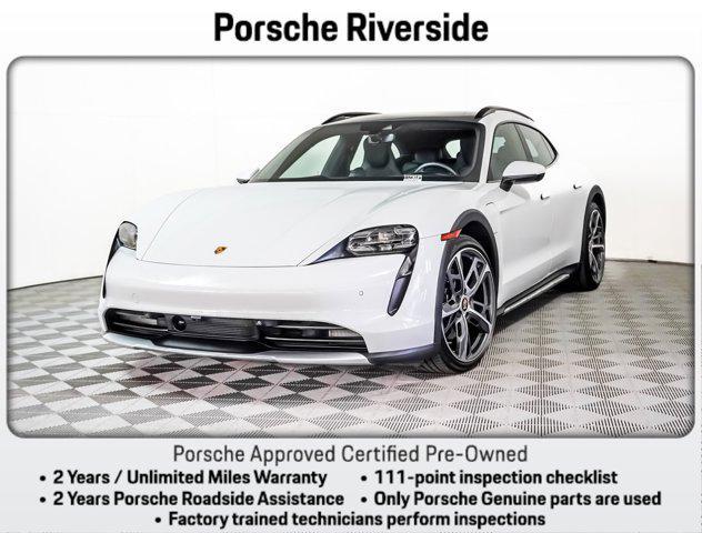 used 2024 Porsche Taycan car, priced at $97,981