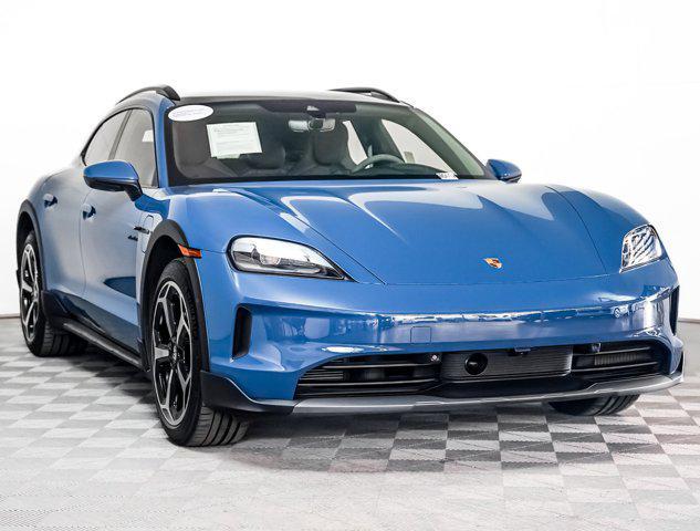 used 2025 Porsche Taycan car, priced at $142,981