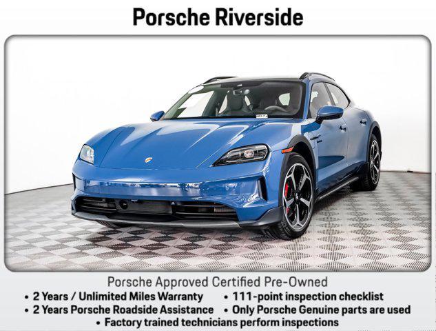 used 2025 Porsche Taycan car, priced at $142,981