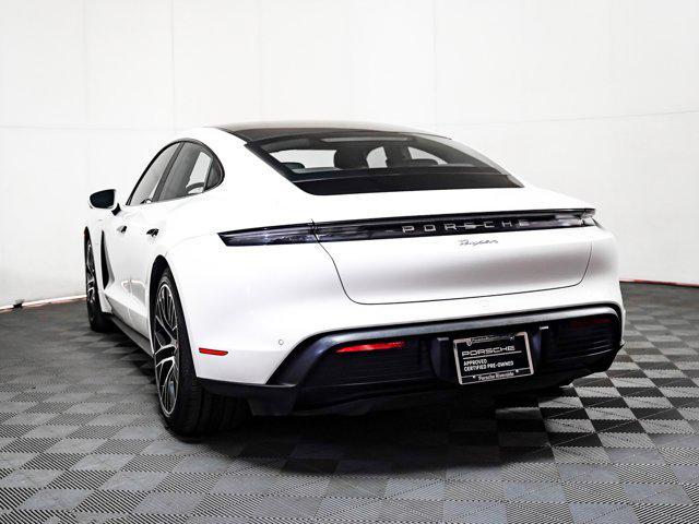 used 2022 Porsche Taycan car, priced at $67,881