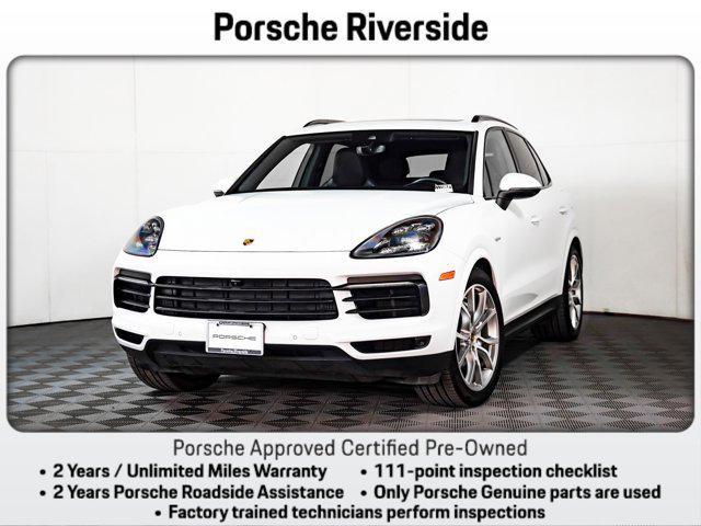 used 2021 Porsche Cayenne E-Hybrid car, priced at $64,881