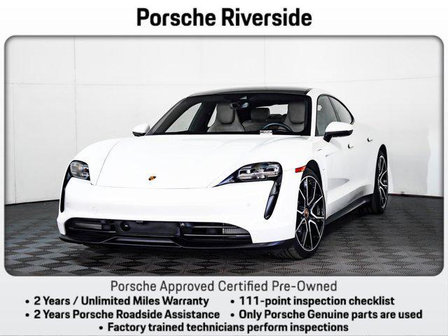 used 2024 Porsche Taycan car, priced at $74,981