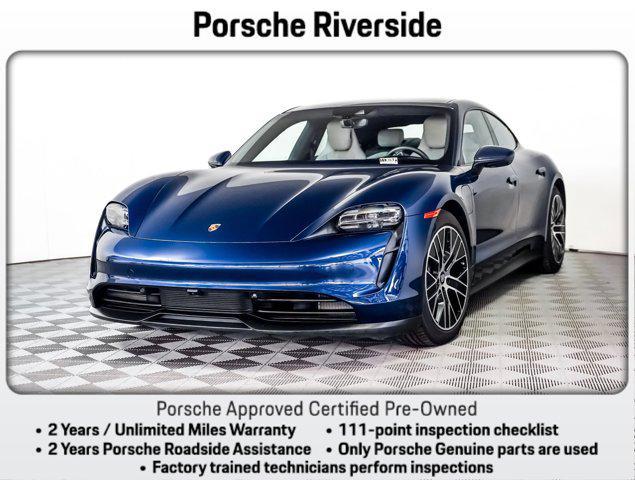 used 2024 Porsche Taycan car, priced at $74,881