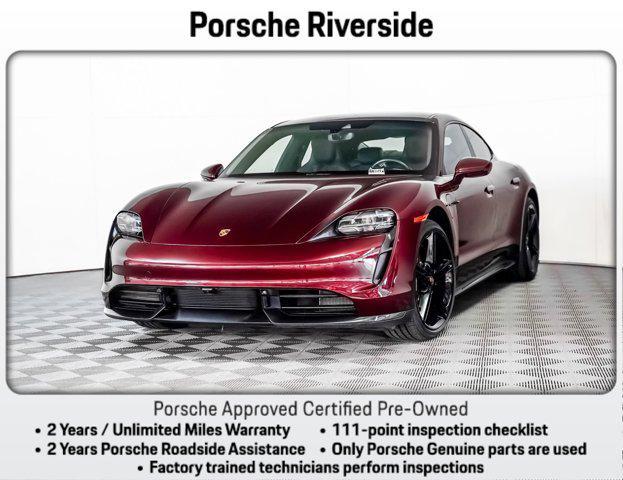 used 2021 Porsche Taycan car, priced at $86,981