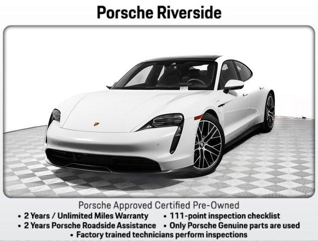 used 2024 Porsche Taycan car, priced at $97,981