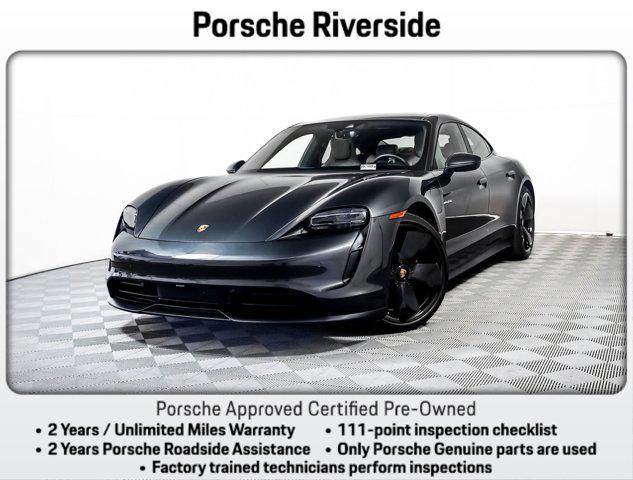 used 2021 Porsche Taycan car, priced at $61,881