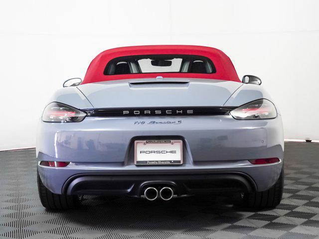 new 2025 Porsche 718 Boxster car, priced at $108,805