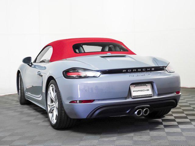 new 2025 Porsche 718 Boxster car, priced at $108,805