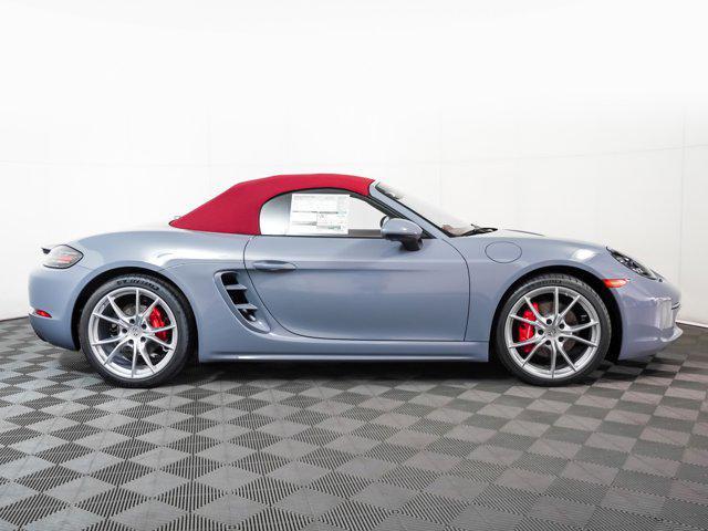 new 2025 Porsche 718 Boxster car, priced at $108,805