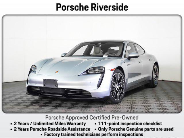 used 2021 Porsche Taycan car, priced at $57,981