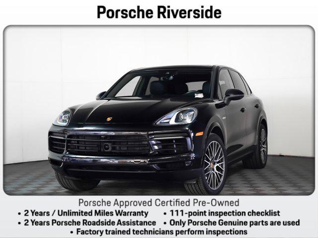 used 2022 Porsche Cayenne E-Hybrid car, priced at $63,881