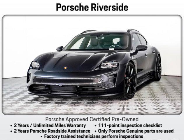 used 2022 Porsche Taycan car, priced at $93,881