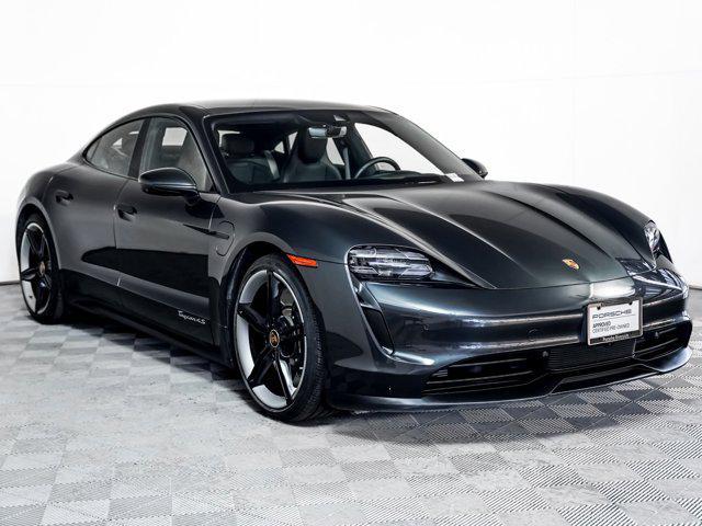 used 2021 Porsche Taycan car, priced at $72,481