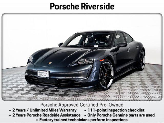 used 2021 Porsche Taycan car, priced at $72,481