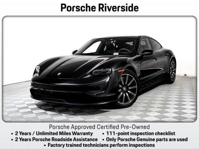 used 2022 Porsche Taycan car, priced at $66,981