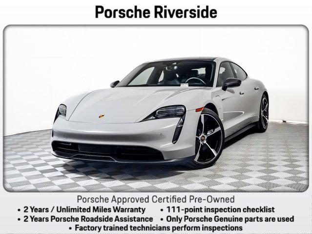 used 2021 Porsche Taycan car, priced at $68,881