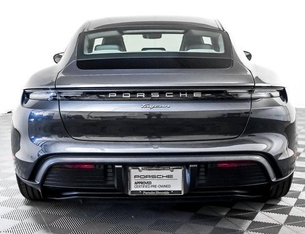 used 2022 Porsche Taycan car, priced at $52,981