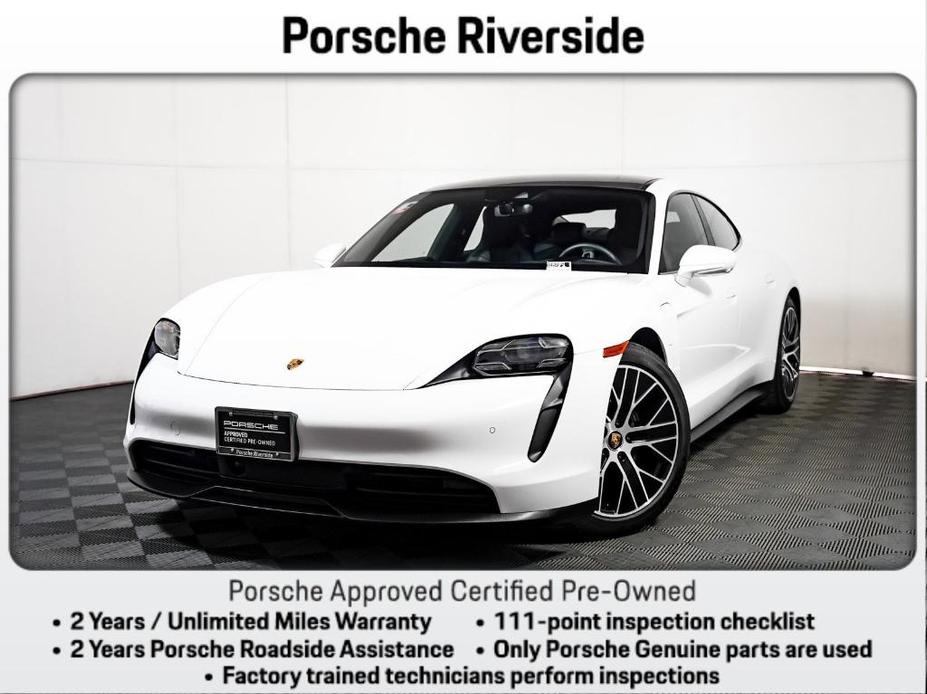 used 2024 Porsche Taycan car, priced at $114,981
