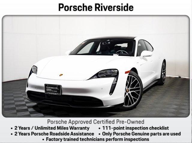 used 2024 Porsche Taycan car, priced at $113,881