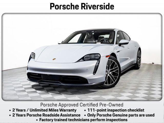 used 2021 Porsche Taycan car, priced at $58,881