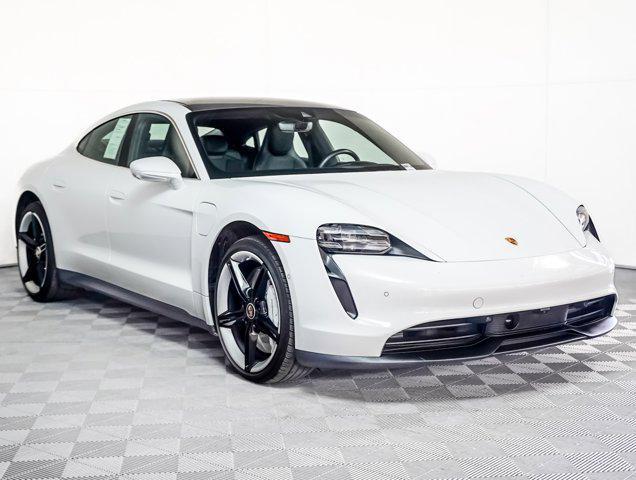 used 2020 Porsche Taycan car, priced at $58,881