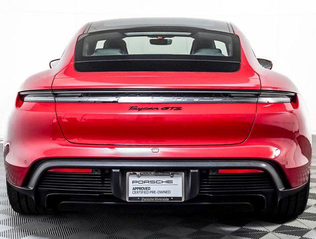 used 2025 Porsche Taycan car, priced at $149,981