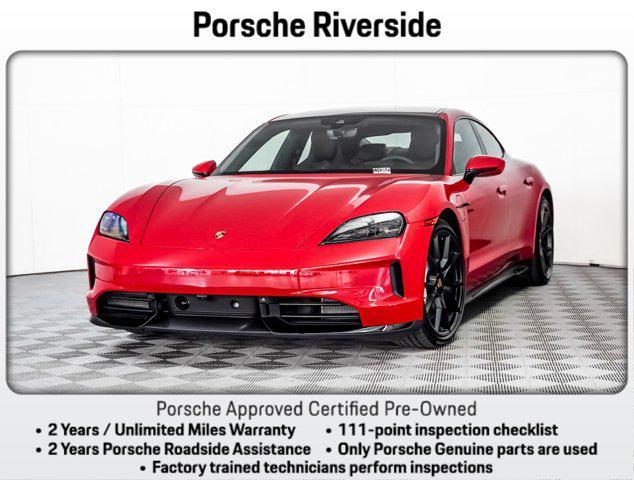 used 2025 Porsche Taycan car, priced at $149,981