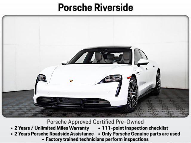 used 2023 Porsche Taycan car, priced at $65,881
