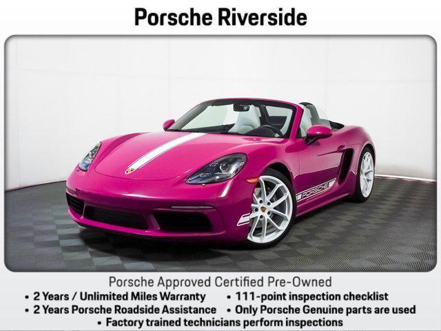 used 2024 Porsche 718 Boxster car, priced at $84,881