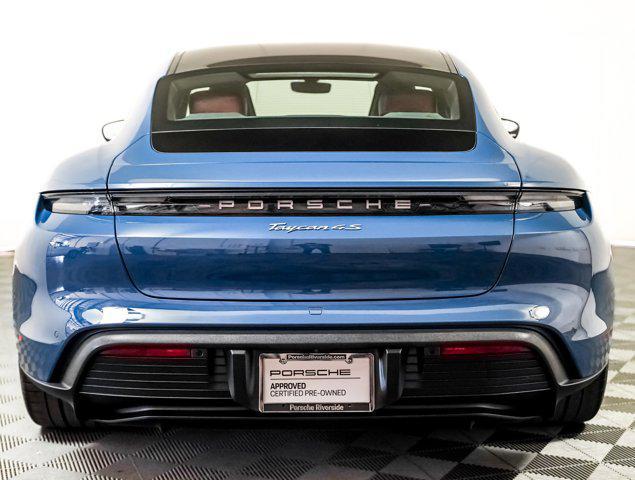 used 2022 Porsche Taycan car, priced at $79,981