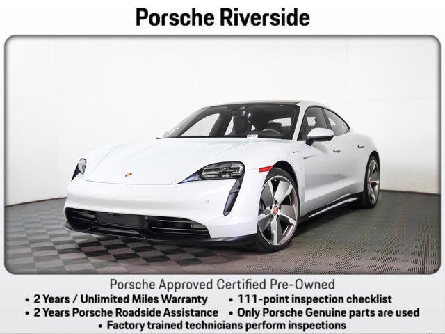 used 2024 Porsche Taycan car, priced at $84,981