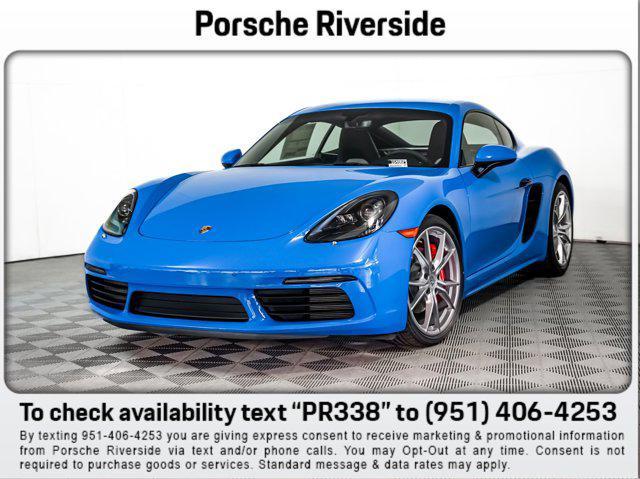 new 2025 Porsche 718 Cayman car, priced at $104,525