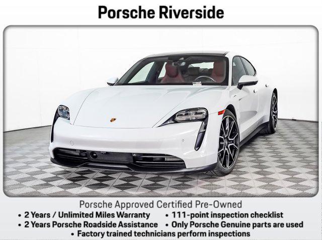 used 2023 Porsche Taycan car, priced at $68,881